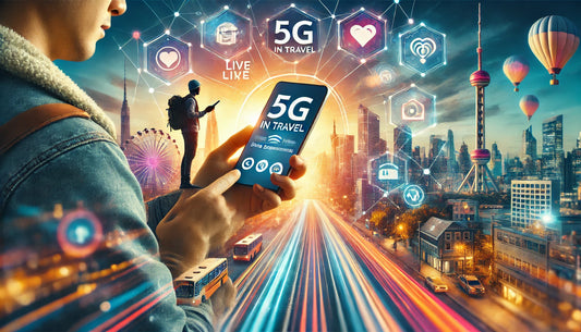 5G em viagens: compartilhe experiências ao vivo com família e amigos