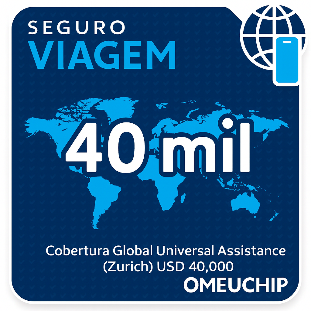 Seguro Viagem 40.000