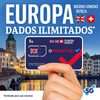 Europa Dados 5G + SEGURO VIAGEM GRÁTIS