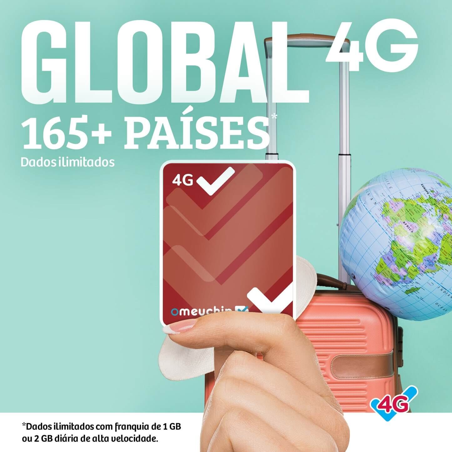 GLOBAL 4G +160 Países